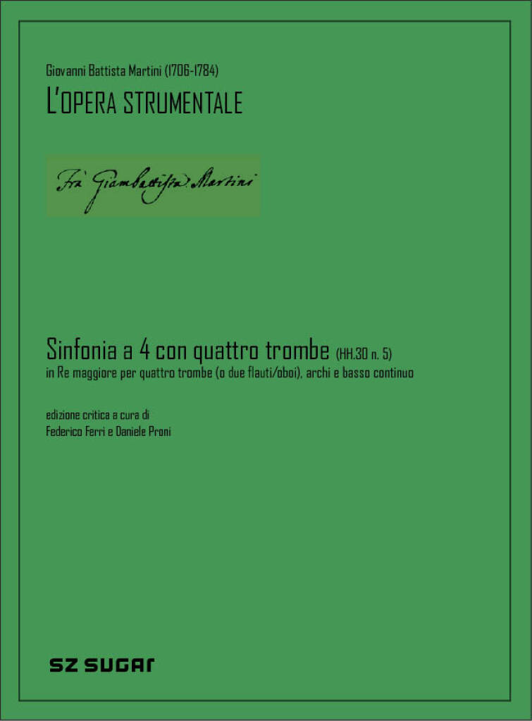 Sinfonia A Quattro Con Quattro Trombe (Hh.30 N. 5)